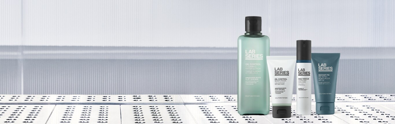 product shot of Lab Series bestselling skincare